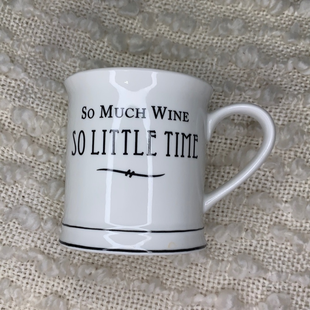 TJ Maxx “So Much Wine So Little Time” Mug